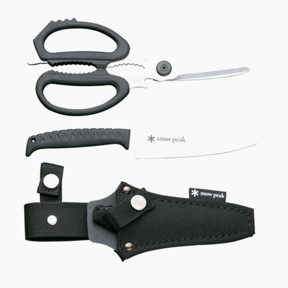 NEW!! Snow Peak- Kitchen Scissors Set. Brand new in box. Never been used